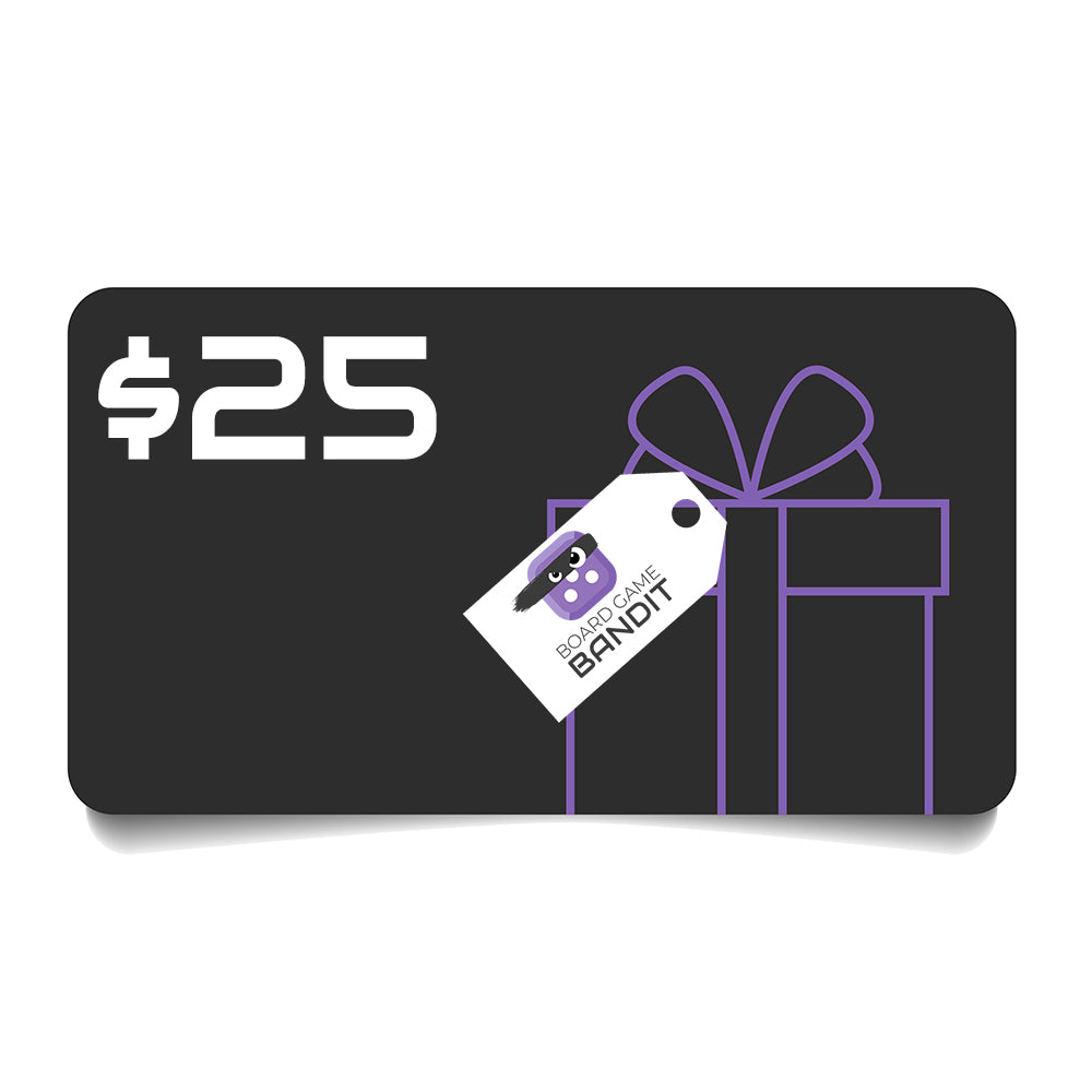 Board Game Bandit E-Gift Card - $25.00