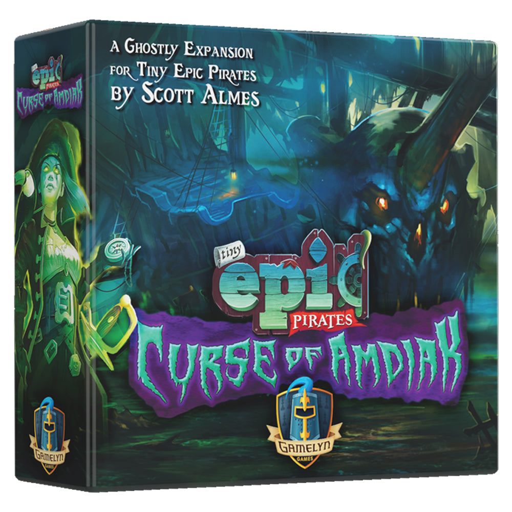 Tiny Epic Pirates: Curse of Amdiak Game | Board Game Bandit Canada